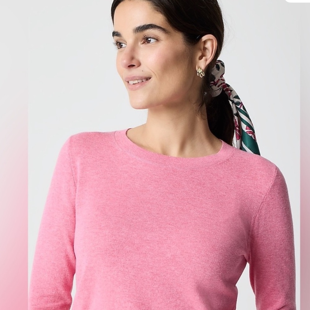 JCrew Teddie Sweater size Small pink